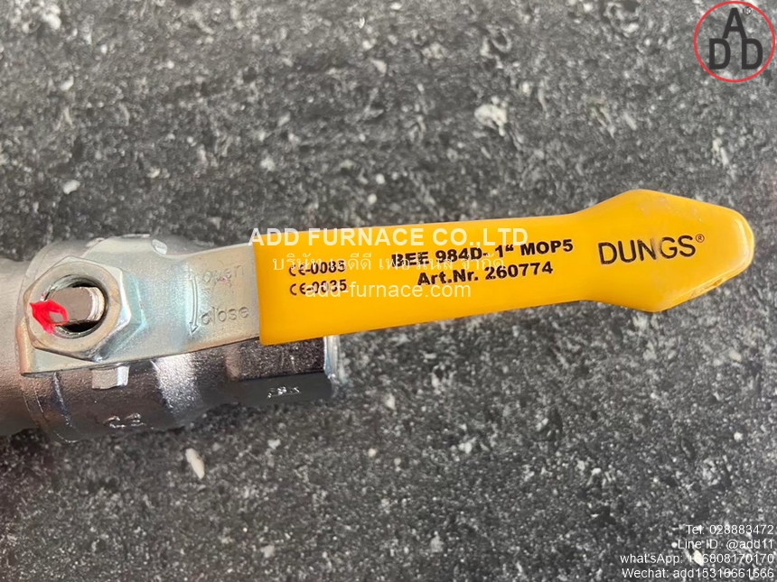 DUNGS Ball Valve BEE 984D-1 MOP5 (3)